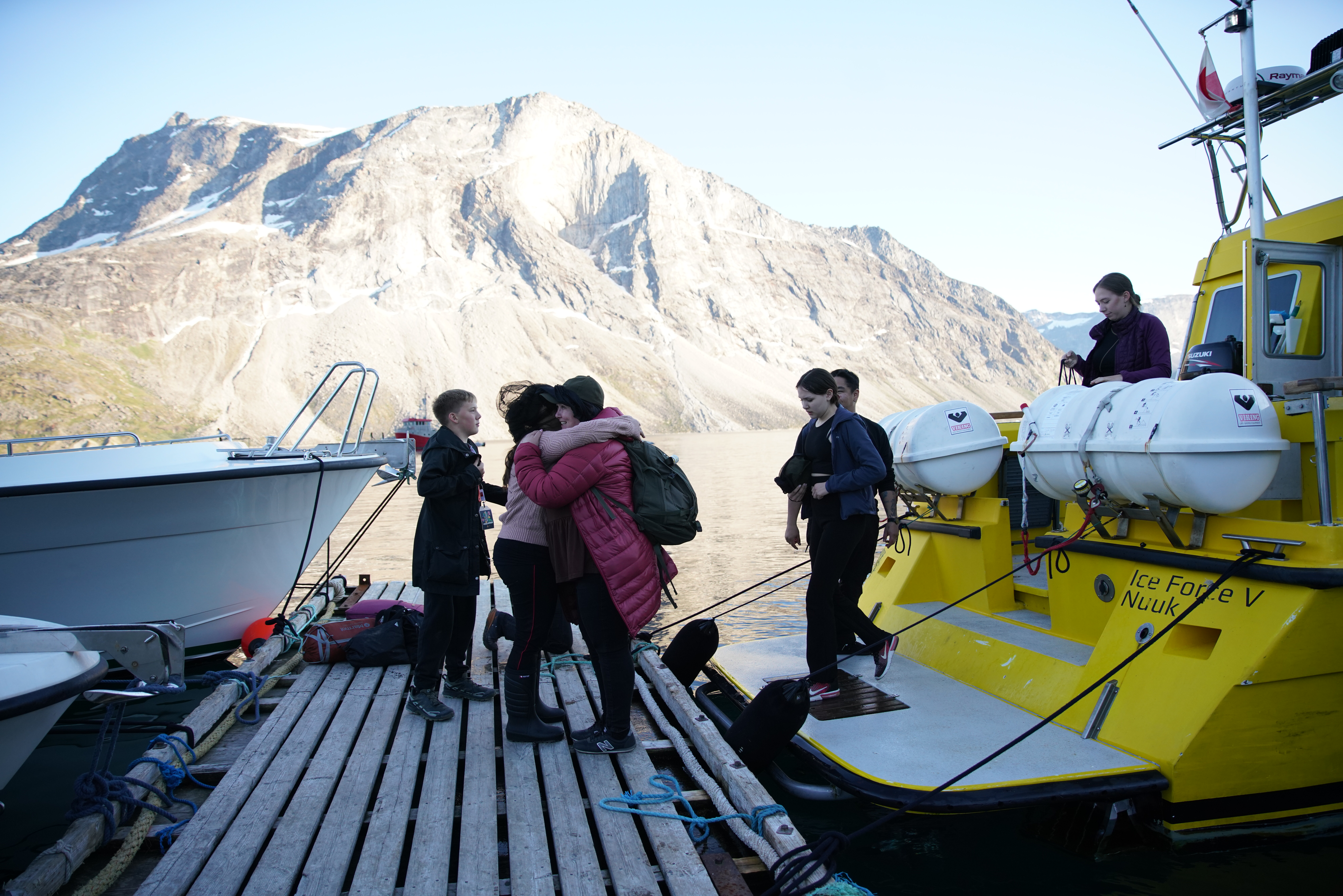 Nuuk Water Taxi ankom til Qooqqut - Qooqqut Festival