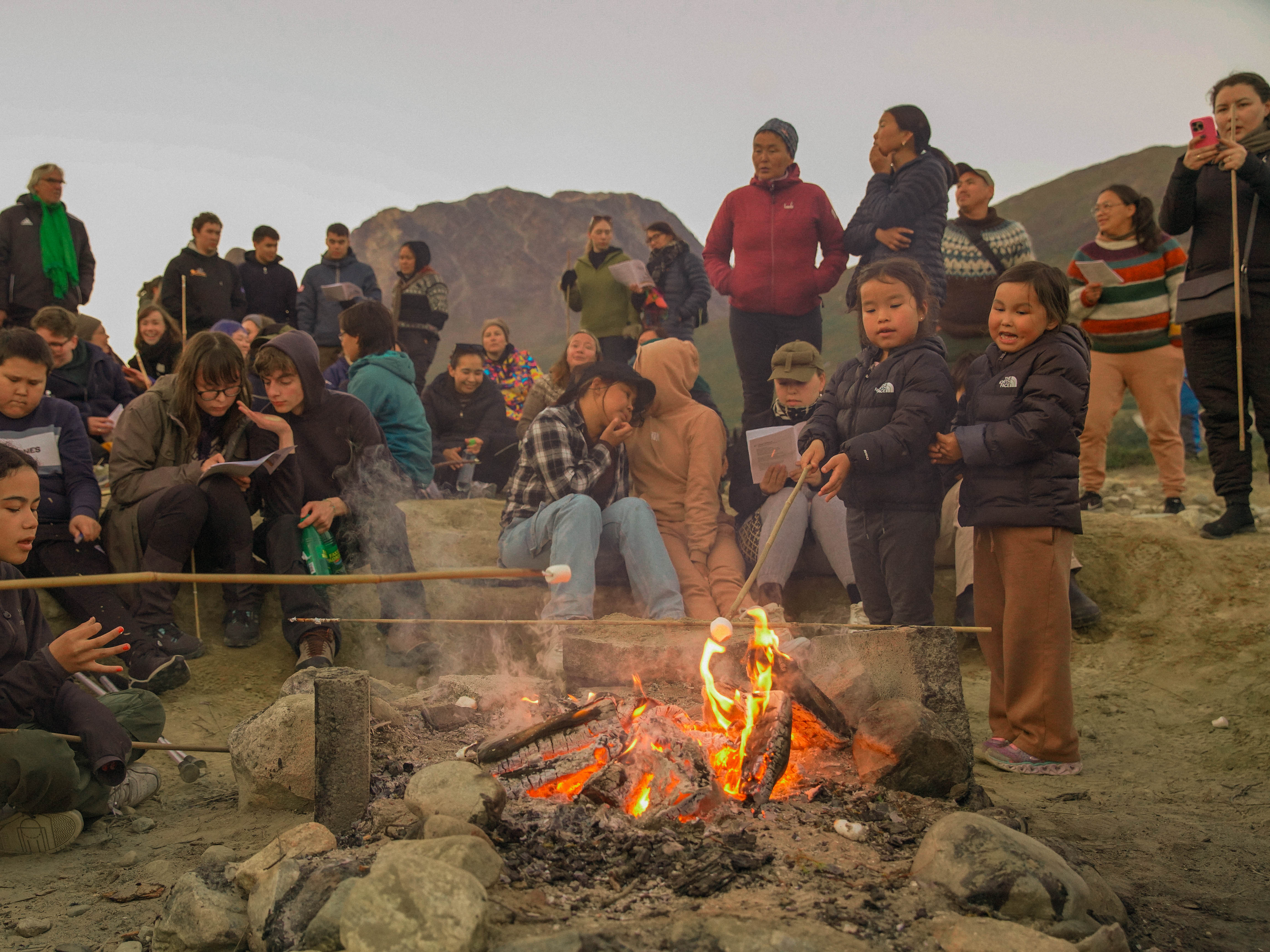 Ikumaartitsineq Bål i qooqqut festival. Gratis familie hygge 